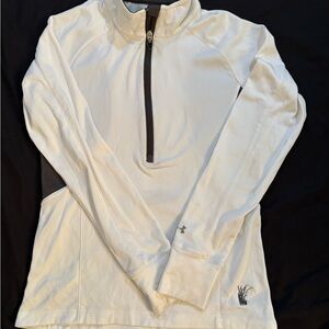 Under Armour White Long Sleeve Top